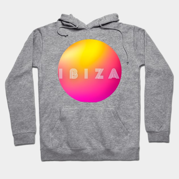 Ibiza Sunset Hoodie by Raw Designs LDN